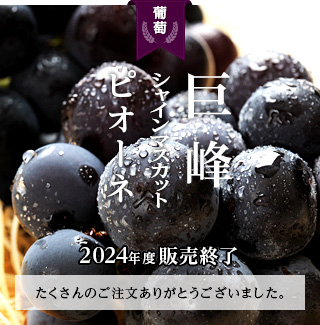 葡萄「巨峰」